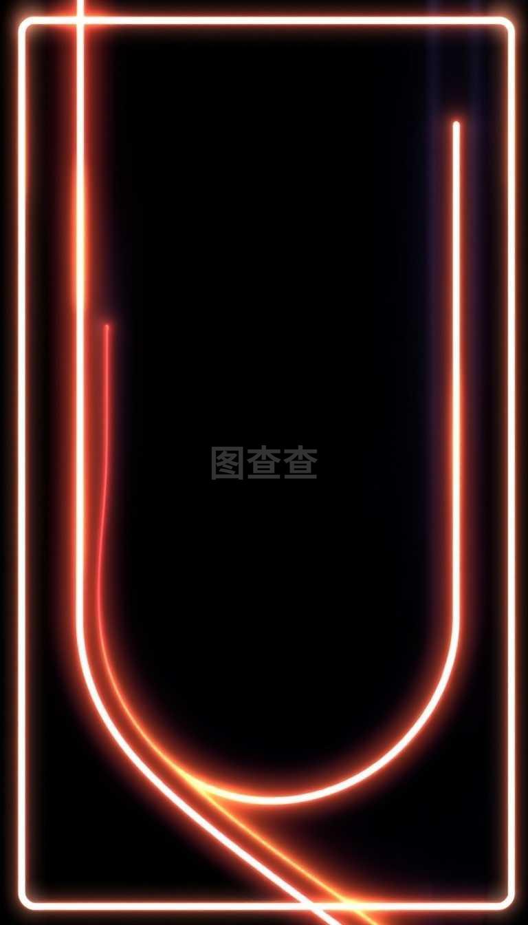 霓虹流彩 抽象城市之夢